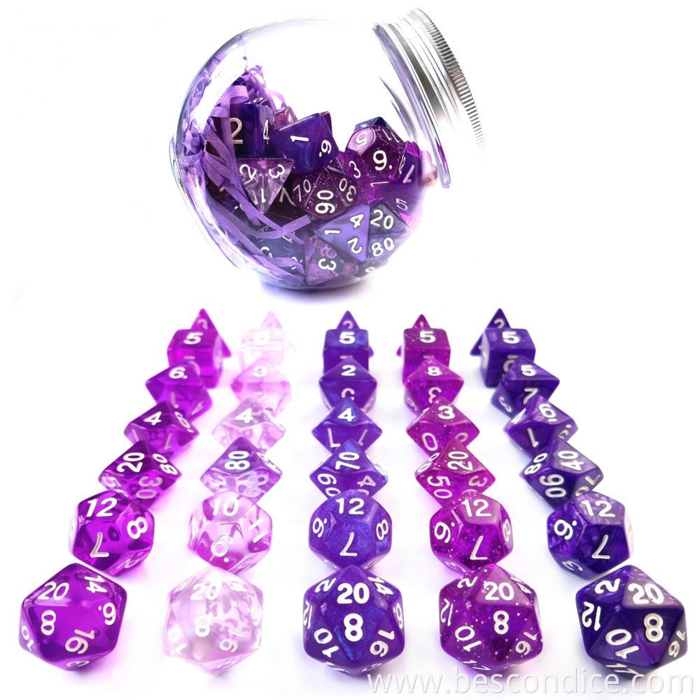5 Assorted Colors Polyhedral Dice Set For Dungeons And Dragons Dnd Pathfinder Rpg 2 5 Assorted Colors Polyhedral Dice Set For Dungeons And Dragons Dnd Pathfinder Rpg 2